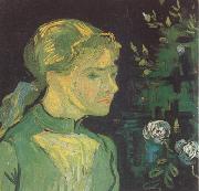 Vincent Van Gogh, Portrait of Adeline Ravoux (nn04)